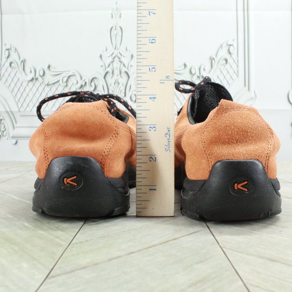 KEEN Orange Leather Suede Low Top Outdoor Walking Shoes Size US 10 - Picture 8 of 9